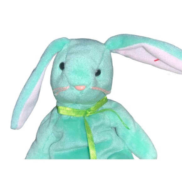 Ty Beanie Baby Hippity the Bunny Rabbit 1996 - Picture 1 of 11